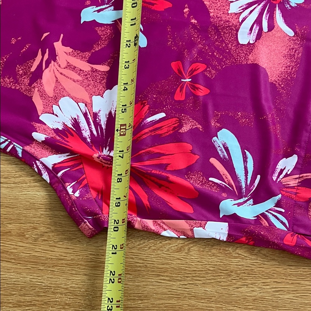 Columbia Purple Floral Midi Dress - Picture 9 of 11